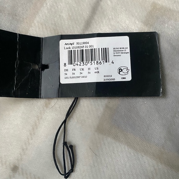 Men’s jacket by Hugo Boss Collection size 44R - colour black - like new - Picture 6 of 6